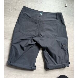 Kuhl‎ Horizn Womens 0 Performance Cargo Roll Up Shorts Ripstop Outdoor Hiking